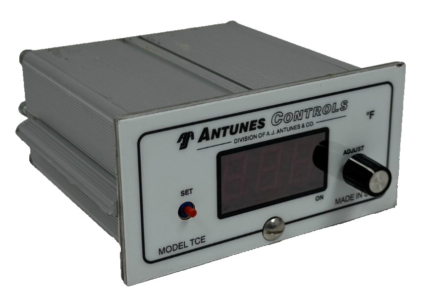 USED ANTUNES CONTROLS TCE TEMPERATURE CONTROLLER USED ANTUNES CONTROLS TCE TEMPERATURE CONTROLLER