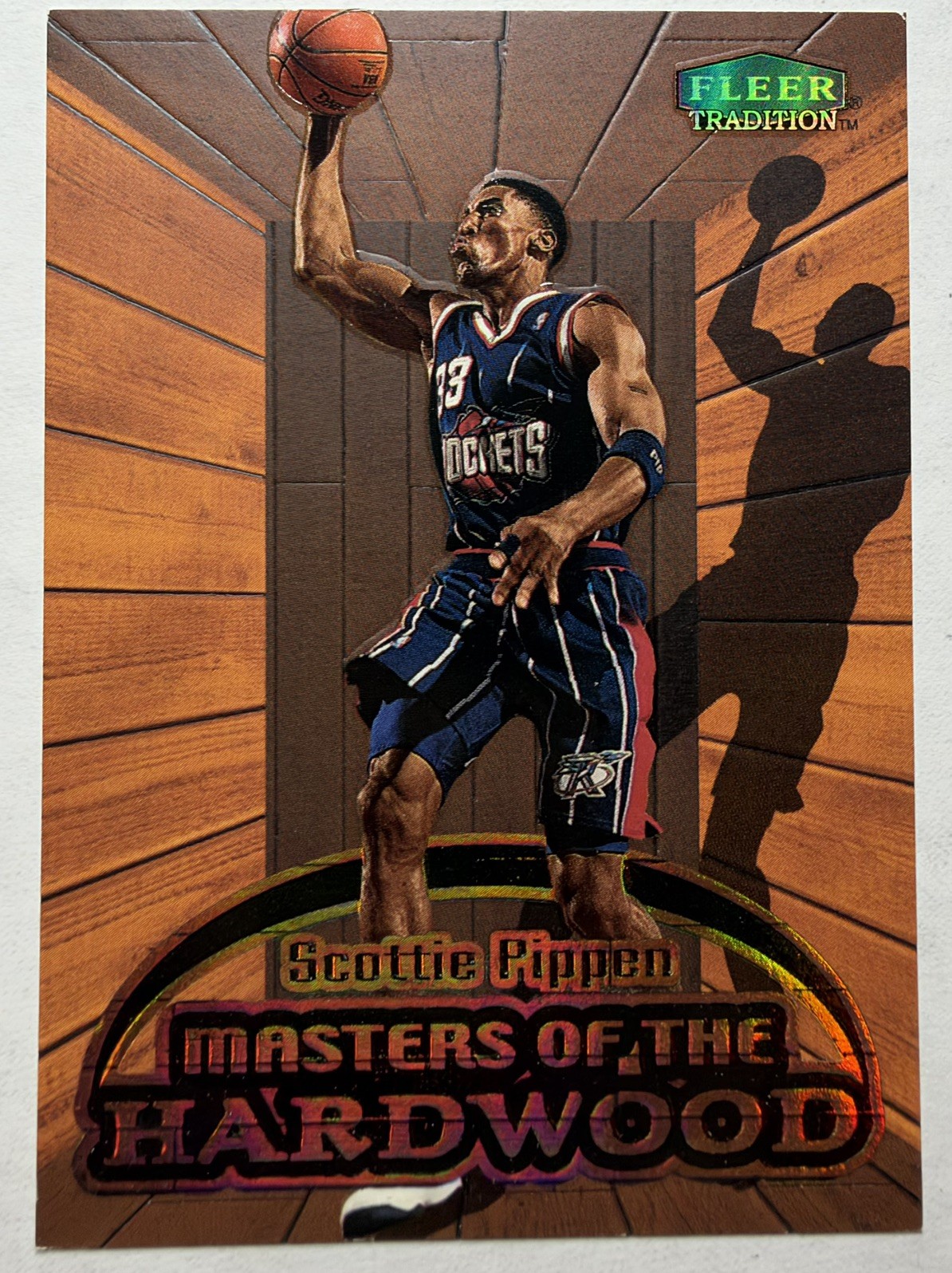 1999 Fleer Skybox International Scottie Pippen Masters of the Hardwood #13 of 15 1999 Fleer Skybox International Scottie Pippen Masters of the Hardwood #13 of 15