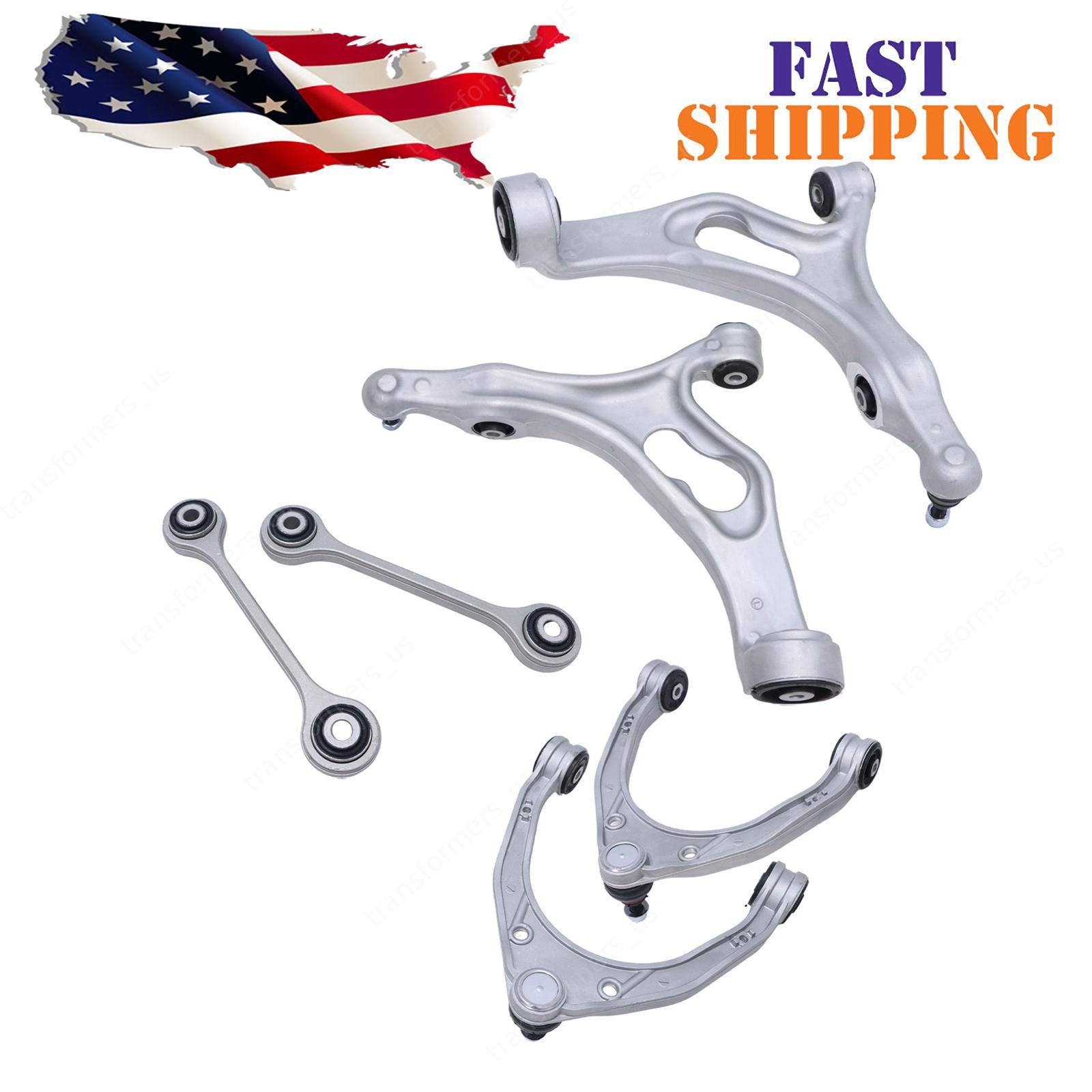 6pc For Audi Q7 Front Upper & Lower Suspension Control Arm Kit
