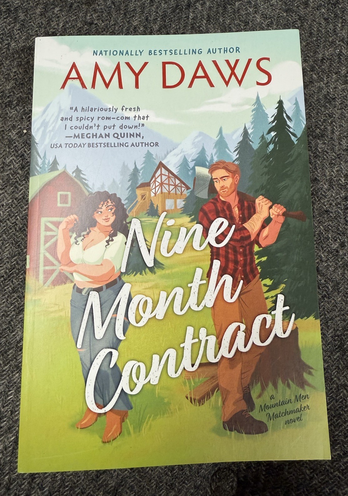 New Nine Month Contract Paperback, by Amy Daws New Nine Month Contract Paperback, by Amy Daws
