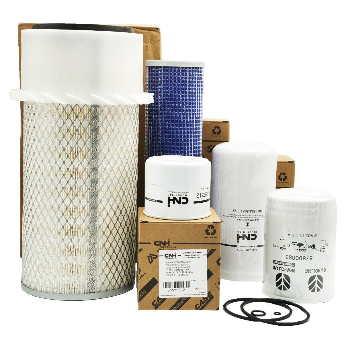 Filter Maintenance Service Kit Oil Fuel Air For New Holland LX885 LX865 Loader Filter Maintenance Service Kit Oil Fuel Air For New Holland LX885 LX865 Loader