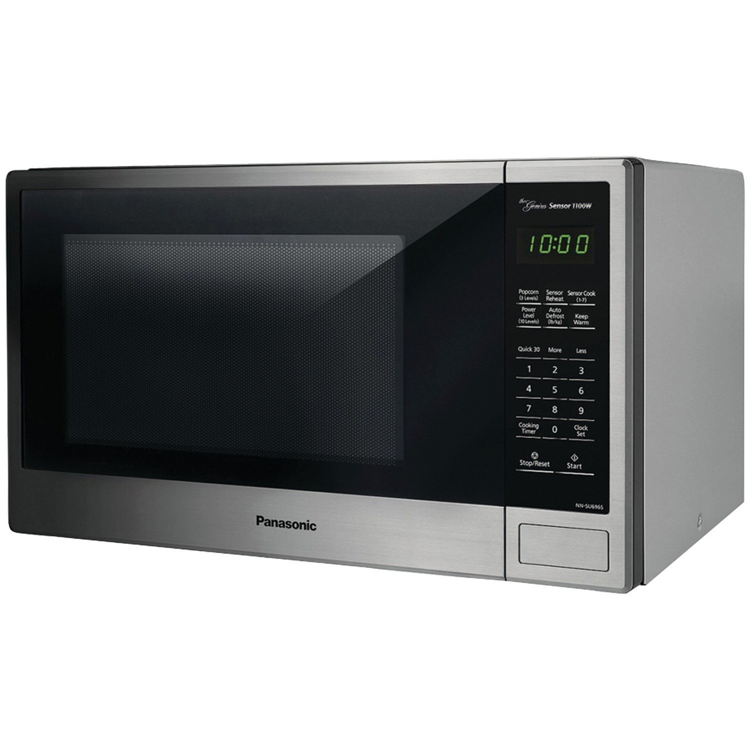 Panasonic NN-SU696S 1.3 cu ft Countertop Microwave Oven, Stainless