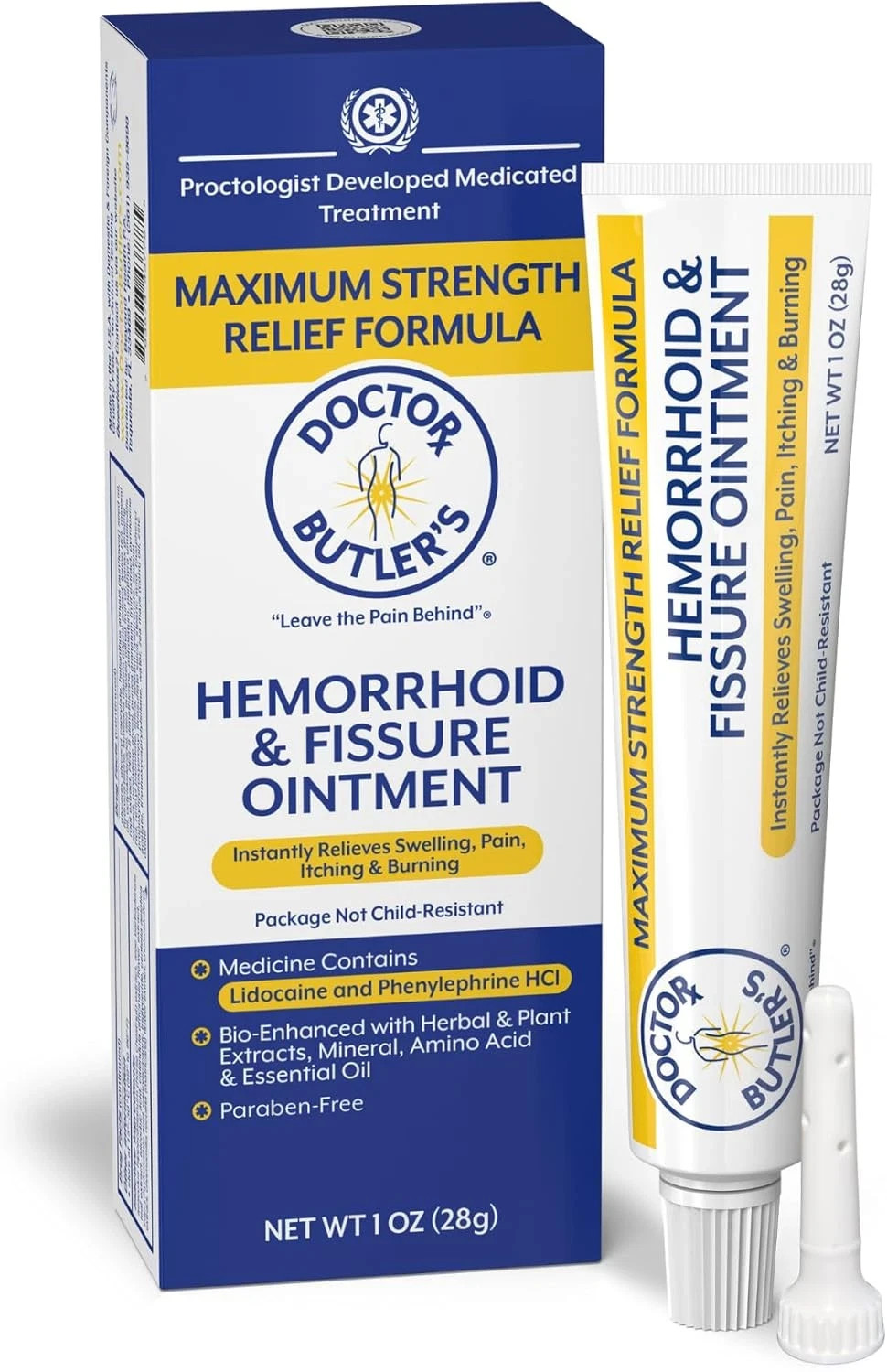 Doctor Butler’S Hemorrhoid & Fissure Ointment – Hemorrhoid Treatment and Hemorrh Doctor Butler’S Hemorrhoid & Fissure Ointment – Hemorrhoid Treatment and Hemorrh