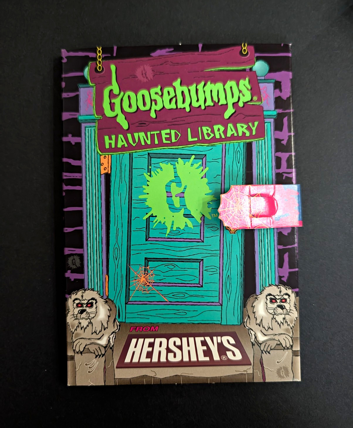 Vintage 1996 Goosebumps Haunted Library Hershey\'s Mail-Away Promo Set - COMPLETE