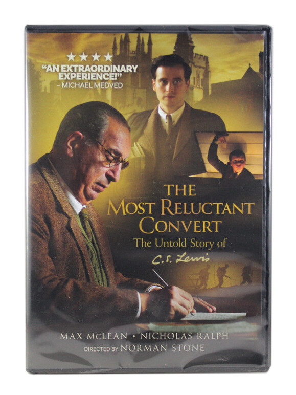The Most Reluctant Convert: The Untold Story of C.S. Lewis NEW DVD Documentary