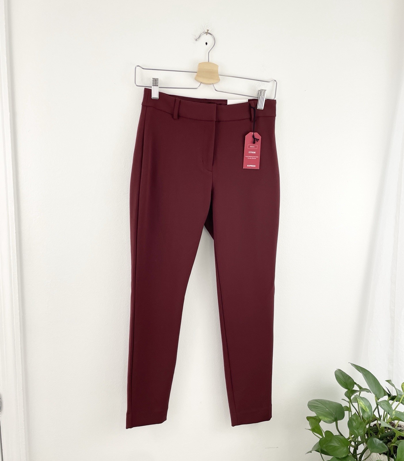 Express Red High Rise Skinny Stretch Ankle Pants Women’s 0 Petite New Express Red High Rise Skinny Stretch Ankle Pants Women’s 0 Petite New