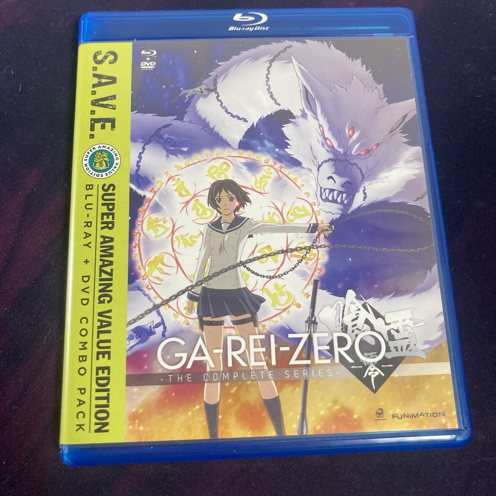 Ga-Rei Zero: The Complete Series (Blu-Ray + DVD, 2008) Anime LN Ga-Rei Zero: The Complete Series (Blu-Ray + DVD, 2008) Anime LN
