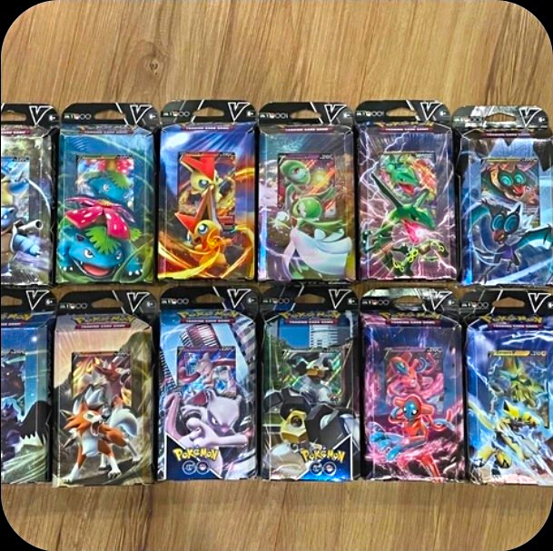 VINTAGE Nintendo Pokémon TCG Pokémon COMPLETE V DECKS Bundle SEALED UNOPENED VINTAGE Nintendo Pokémon TCG Pokémon COMPLETE V DECKS Bundle SEALED UNOPENED