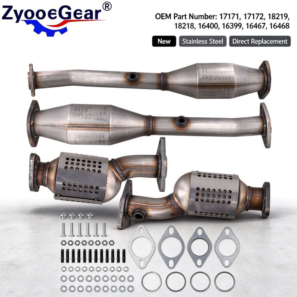 4.0L Catalytic Converter Set For Nissan Frontier 2005-14 Pathfinder 2005-12 4.0L Catalytic Converter Set For Nissan Frontier 2005-14 Pathfinder 2005-12