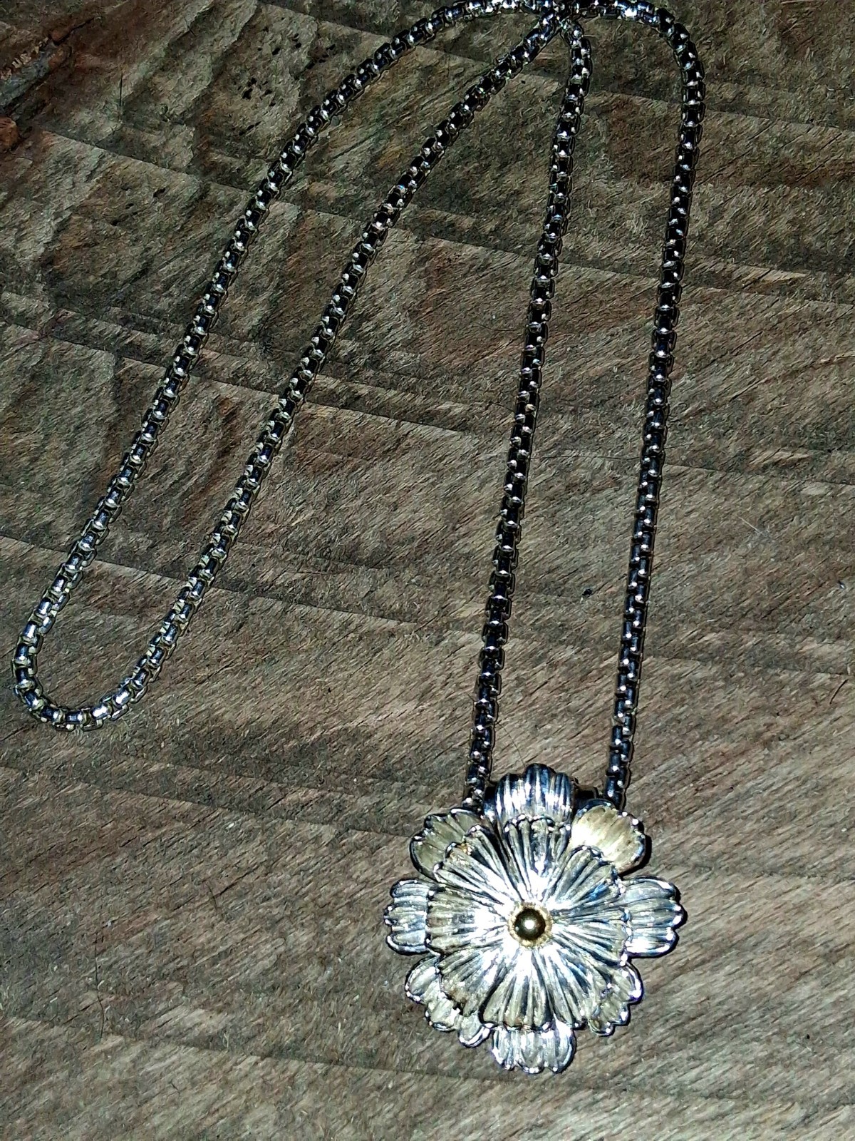 Vintage Joseph Esposito Sterling Silver Floral Choker Necklace 65g 🔥🔥 Vintage Joseph Esposito Sterling Silver Floral Choker Necklace 65g 🔥🔥