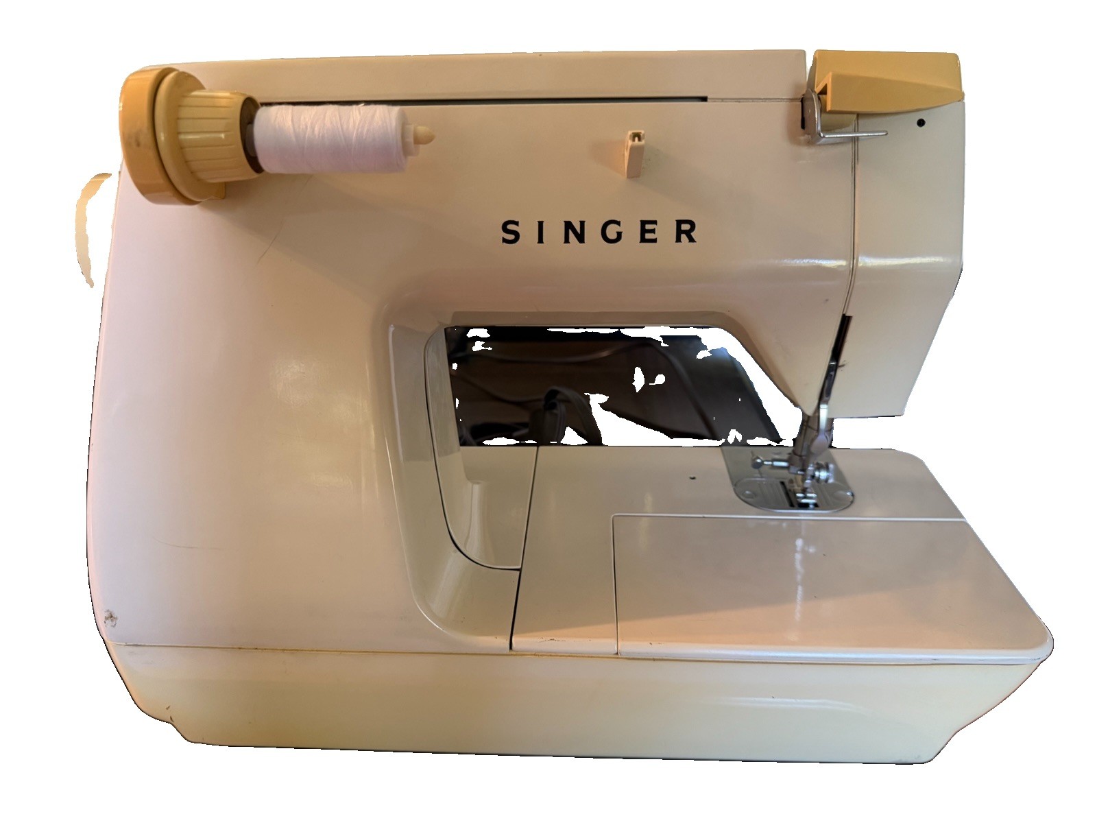 Vintage Singer Touch-Tronic 2001 Memory Electronic Sewing Machine Tested & Works Vintage Singer Touch-Tronic 2001 Memory Electronic Sewing Machine Tested & Works