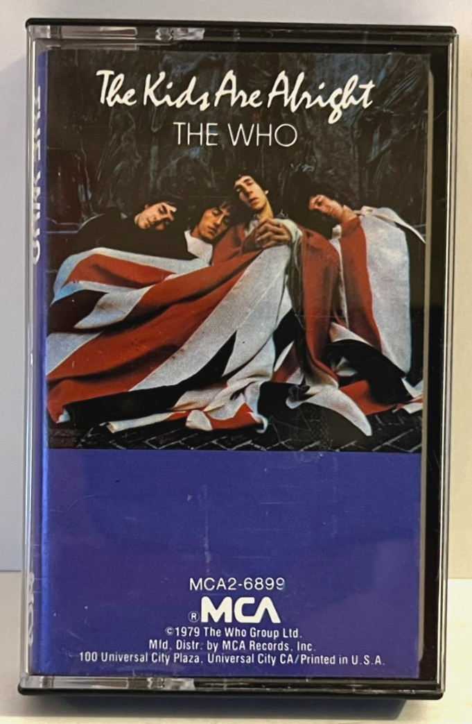 THE WHO - The Kids Are Alright (1979) - Cassette Tape - EX THE WHO - The Kids Are Alright (1979) - Cassette Tape - EX