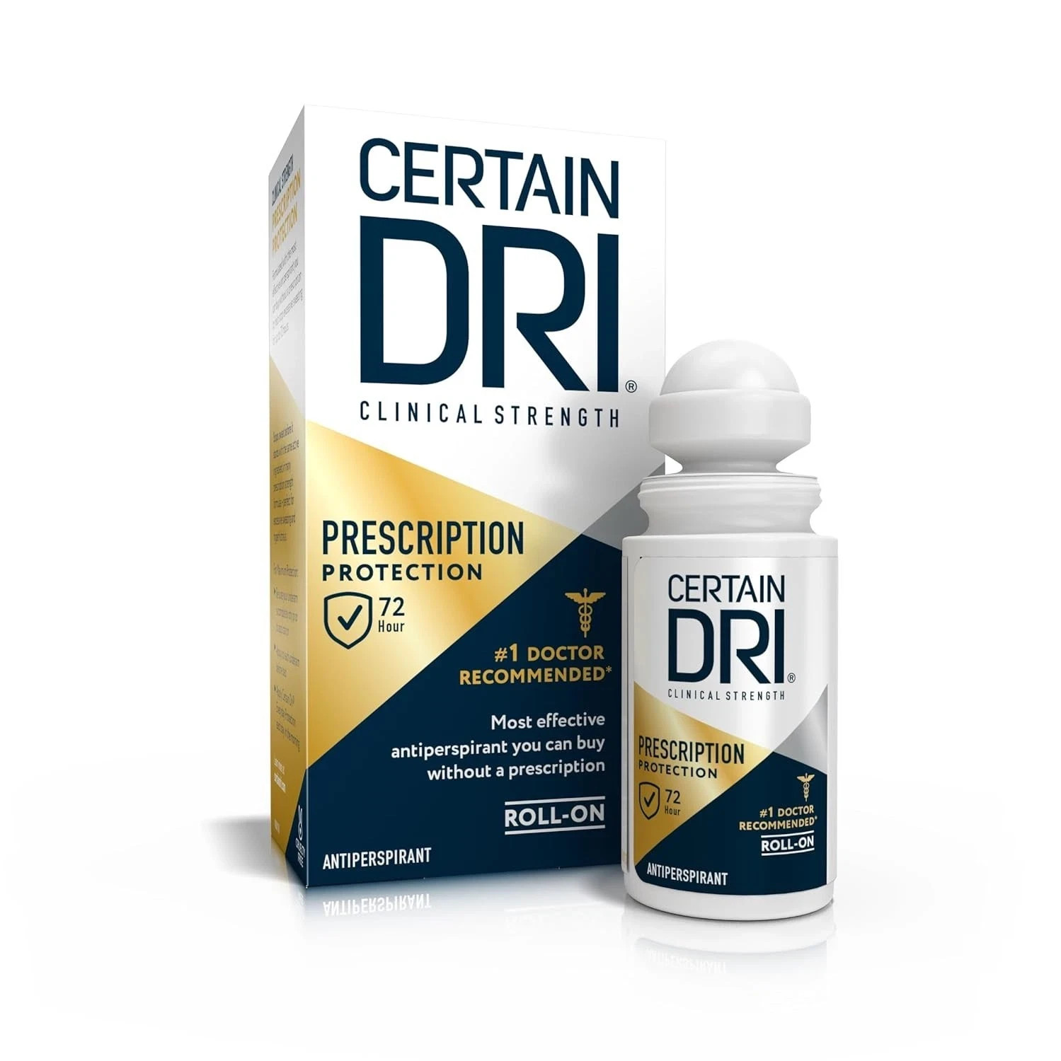 Certain Dri Prescription Strength Clinical Anti-Perspirant Roll- On 1.2 Oz