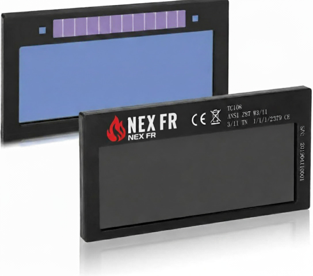 NEXFR 2x4 R-Series Fix Shade Auto Darkening Welding Lens R682 NEXFR 2x4 R-Series Fix Shade Auto Darkening Welding Lens R682
