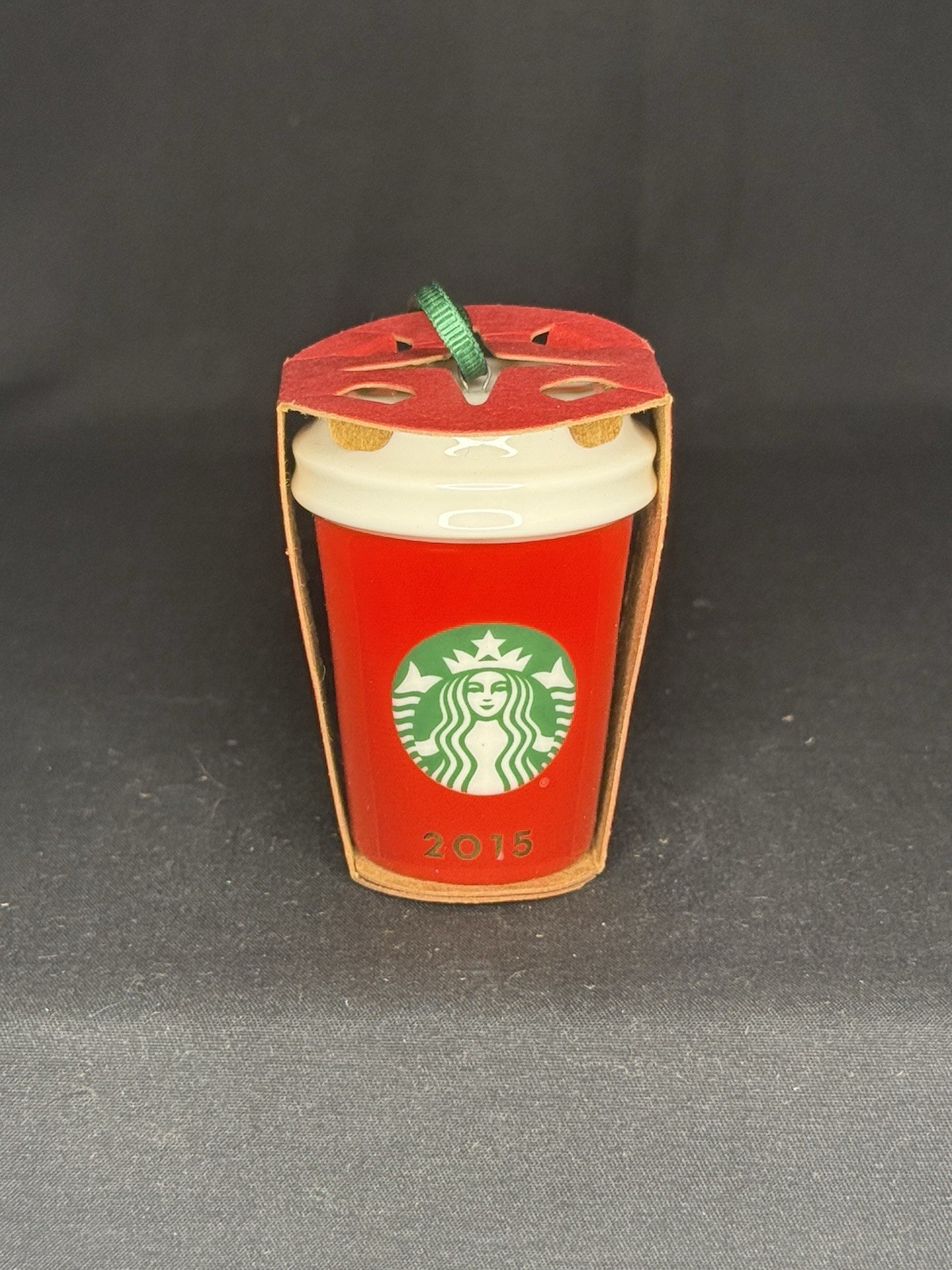 Starbucks Coffee Christmas Holiday Ornament 2015 Red To Go Travel Cup Starbucks Coffee Christmas Holiday Ornament 2015 Red To Go Travel Cup