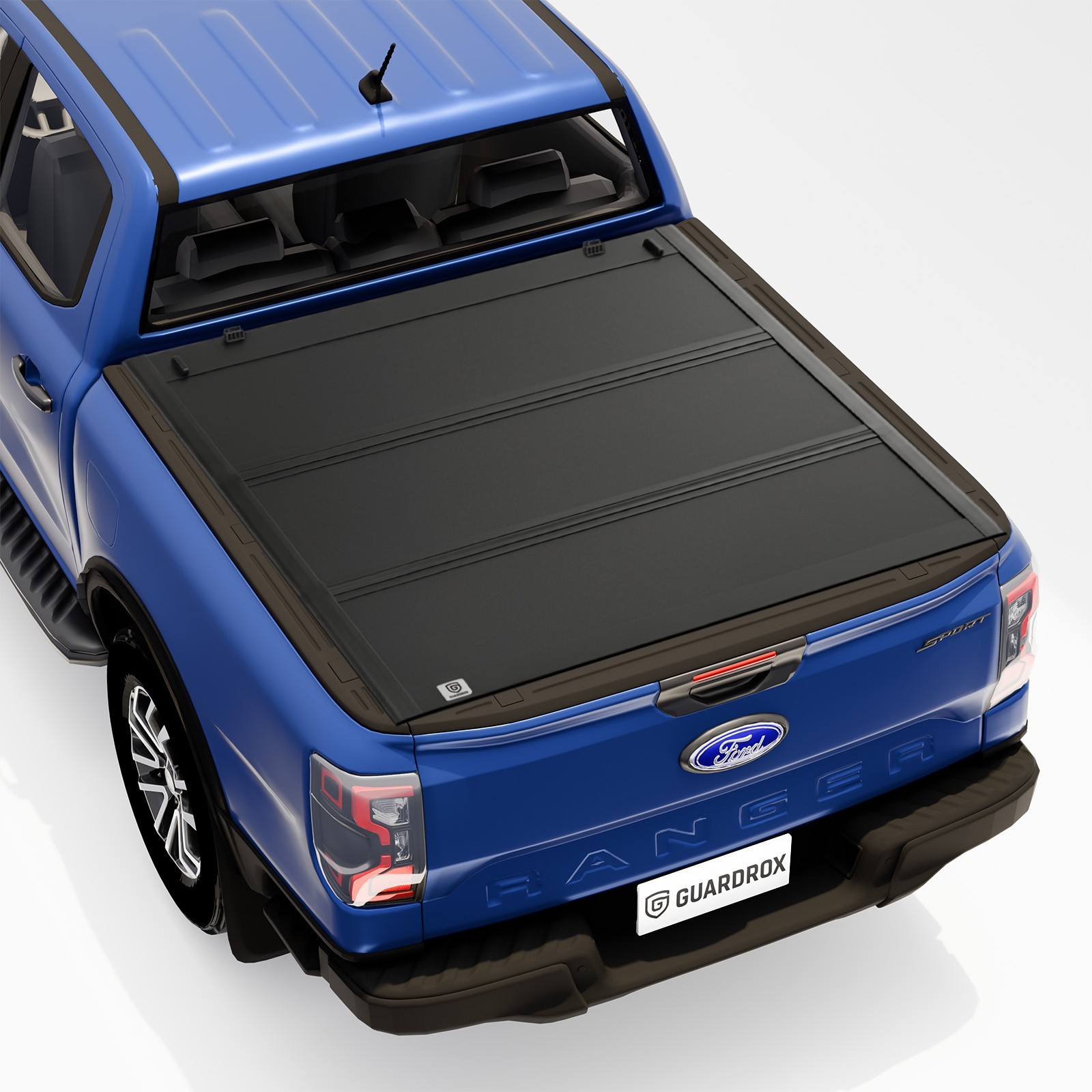 5FT Low Profile Tri Fold Truck Bed Tonneau Cover for 24-26 Ford Ranger 61 5FT Low Profile Tri Fold Truck Bed Tonneau Cover for 24-26 Ford Ranger 61