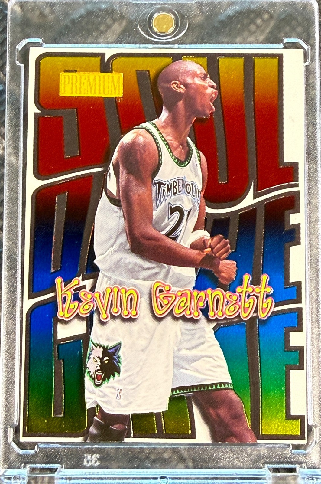 1998-99 SkyBox Premium #7 SG Kevin Garnett Soul of the Game KG T\'Wolves 90s 1998-99 SkyBox Premium #7 SG Kevin Garnett Soul of the Game KG T\'Wolves 90s