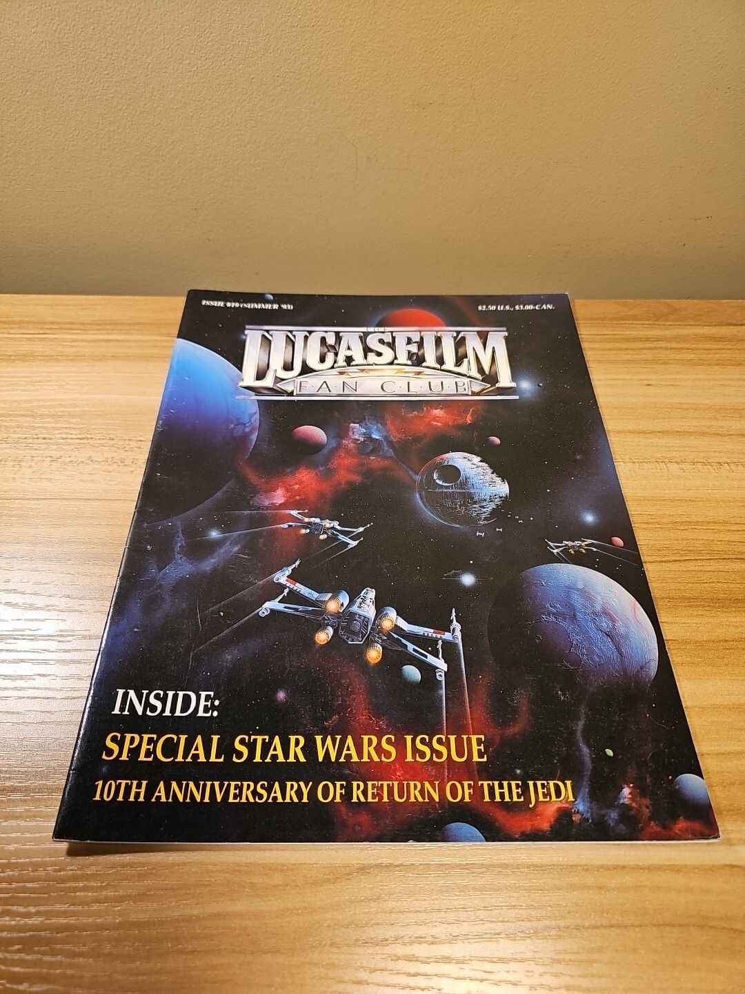 vintage Lucas film Fan Club Magazine Issue #19 1993 vintage Lucas film Fan Club Magazine Issue #19 1993