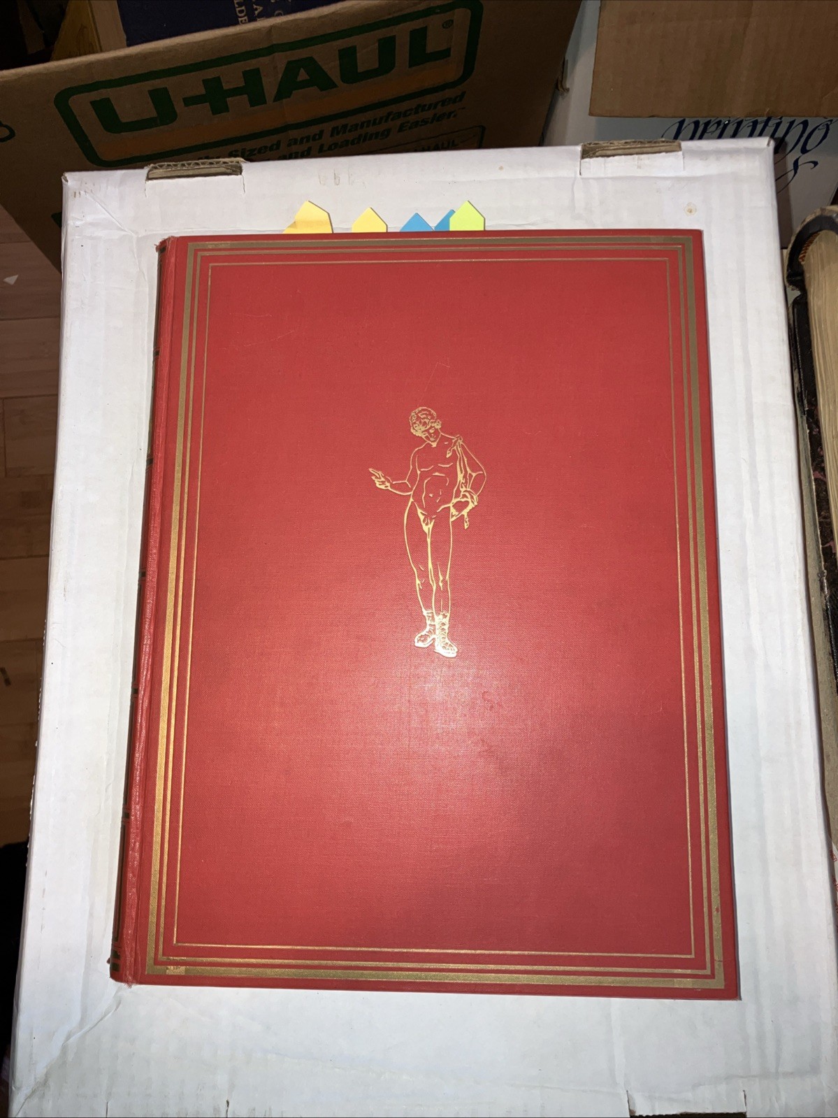 1925 GREECE ART BOOK- SITTEN GESCHICHTE GRIECHENLANDS BOOK BY HANS LIGHT