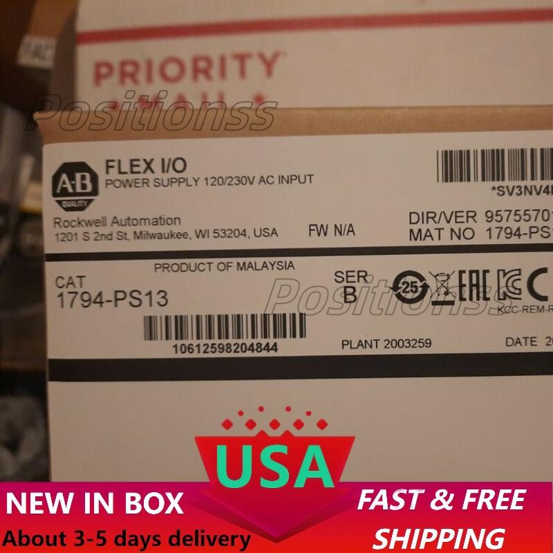 2022 Newest AB 1794-PS13 Power Supply Module In Box In Stock US Free Tax