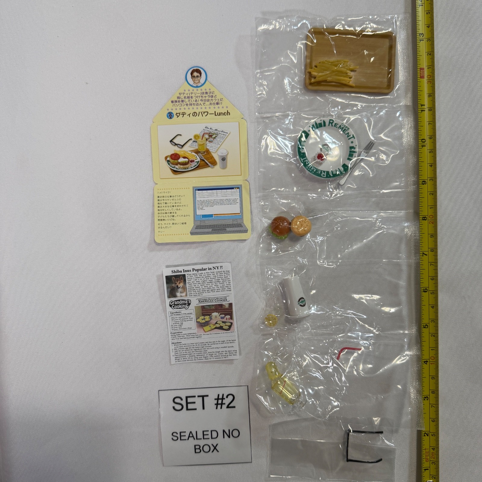 2006 RE-MENT Petit Sample American Kitchen Miniatures Choice Japan Variations