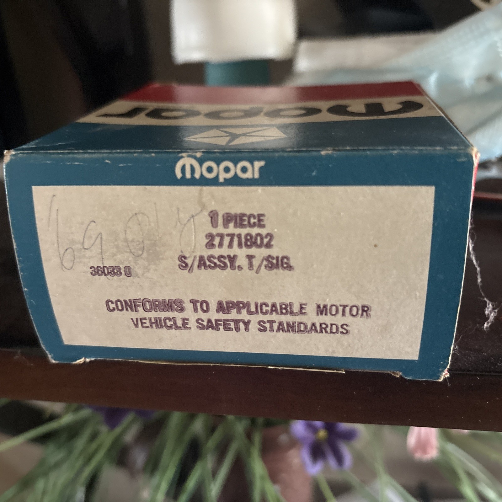 NOS MOPAR 1967-68-69 TURN SIGNAL SWITCH ALL MODELS EXCEPT TILT