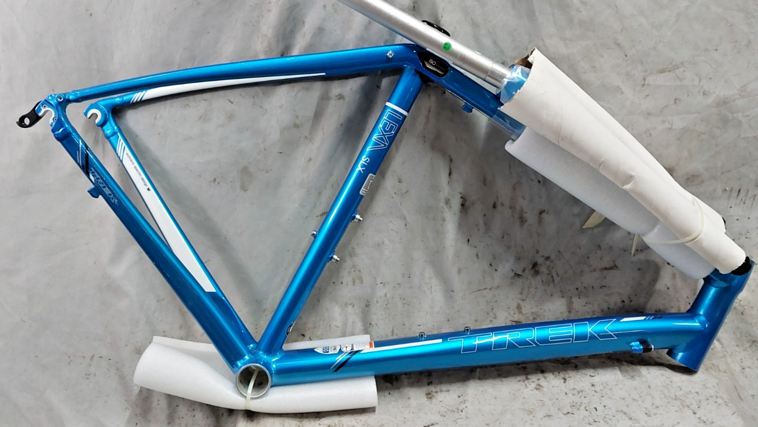 2020 Trek Lexa SLX WSD Women\'s Racing Road Bike Frame 56cm Medium Rim Blue NOS ~