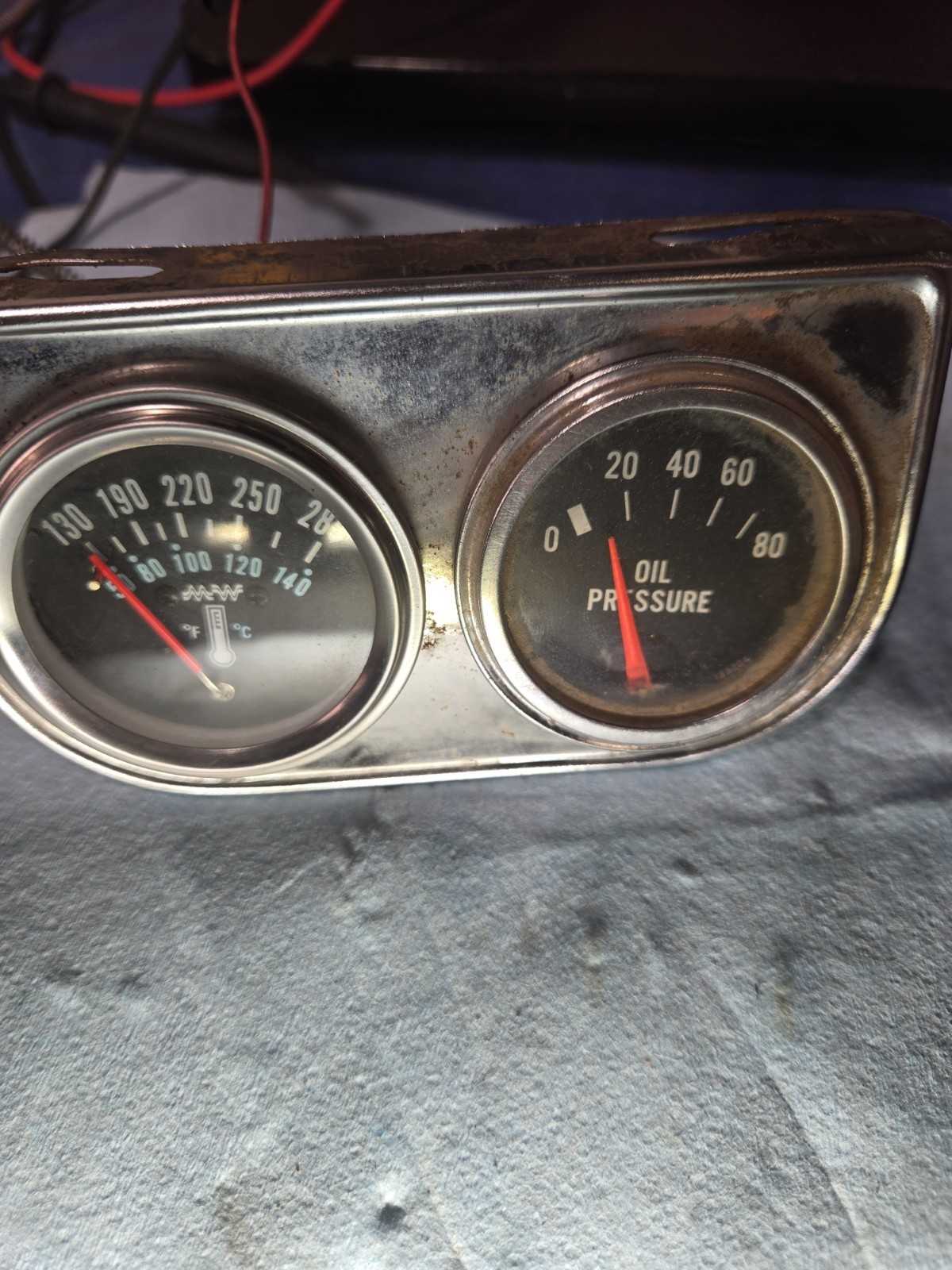 Vintage Hot Rod Rat Rod Guages Seals Battery Bracket W Vintage Accessories Vintage Hot Rod Rat Rod Guages Seals Battery Bracket W Vintage Accessories