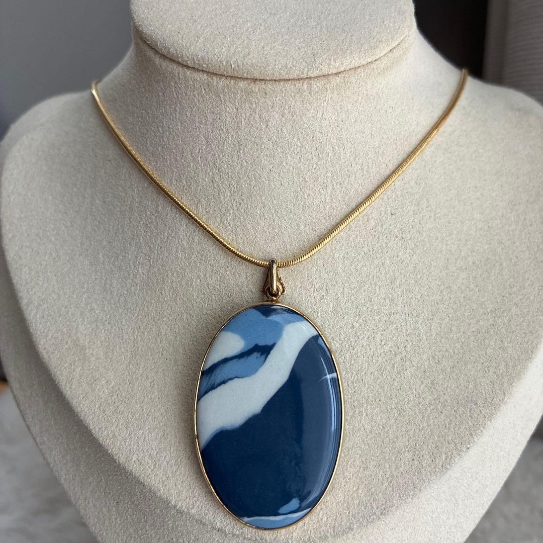 WEDGWOOD Necklace #4280 45cm Used No scratches or stains