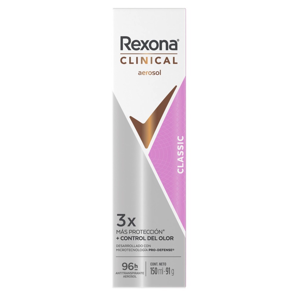 Rexona clinical expert classic antiperspirant spray for women 150 ml Rexona clinical expert classic antiperspirant spray for women 150 ml