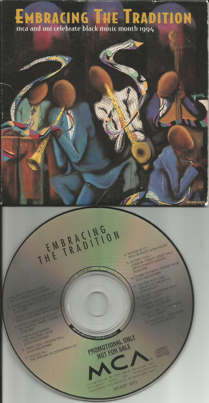 PROMO CD AARON HALL Damion Hall RALPH TRESVANT II D EXTREME Shai JODECI Immature