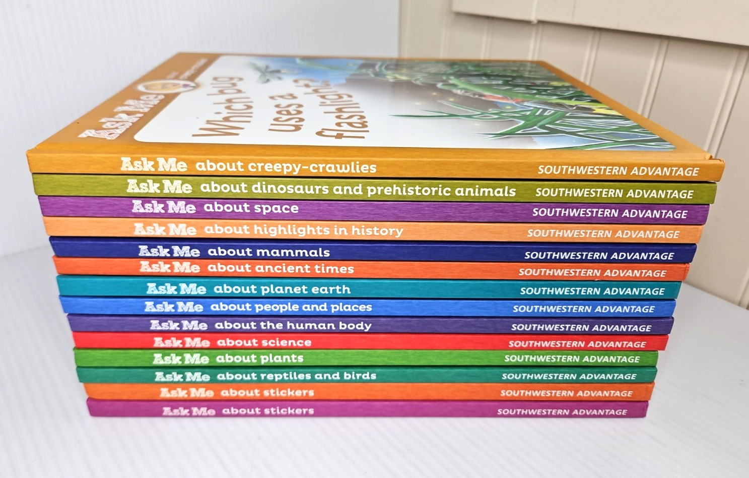 Ask Me About Series Book Lot of 14 Southwestern Advantage Stickers Homeschool Ask Me About Series Book Lot of 14 Southwestern Advantage Stickers Homeschool