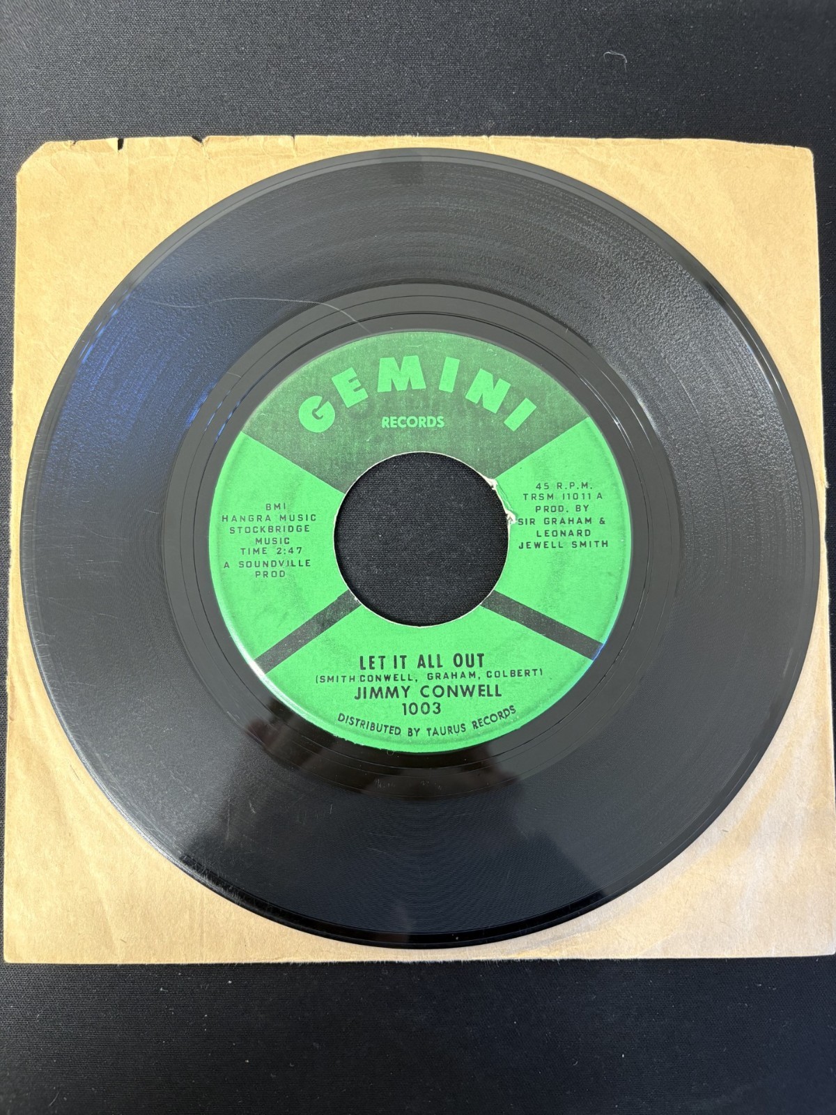 Jimmy Conwell - L.A 60s Soul 45 (Clips Included) Jimmy Conwell - L.A 60s Soul 45 (Clips Included)