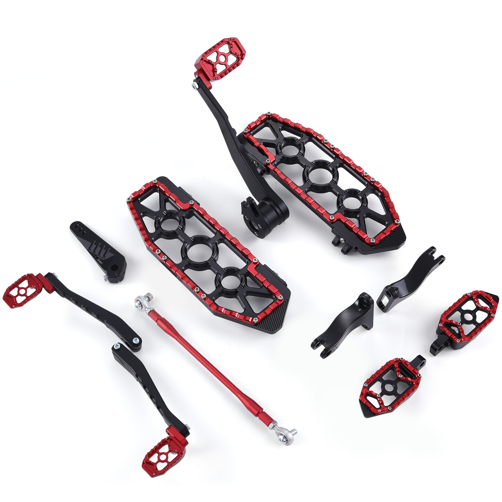 For Harley MX Floorboards Footboards Touring Electra Glide Road king 2014-2024