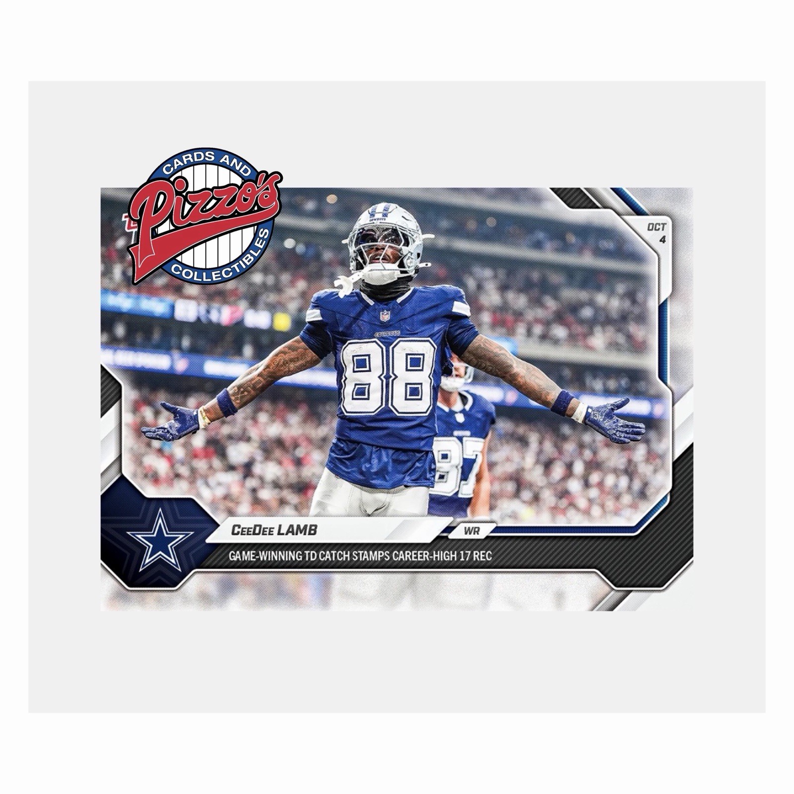 CeeDee Lamb Cowboys 2026-27 NFL Topps NOW Card 41 Presale CeeDee Lamb Cowboys 2026-27 NFL Topps NOW Card 41 Presale