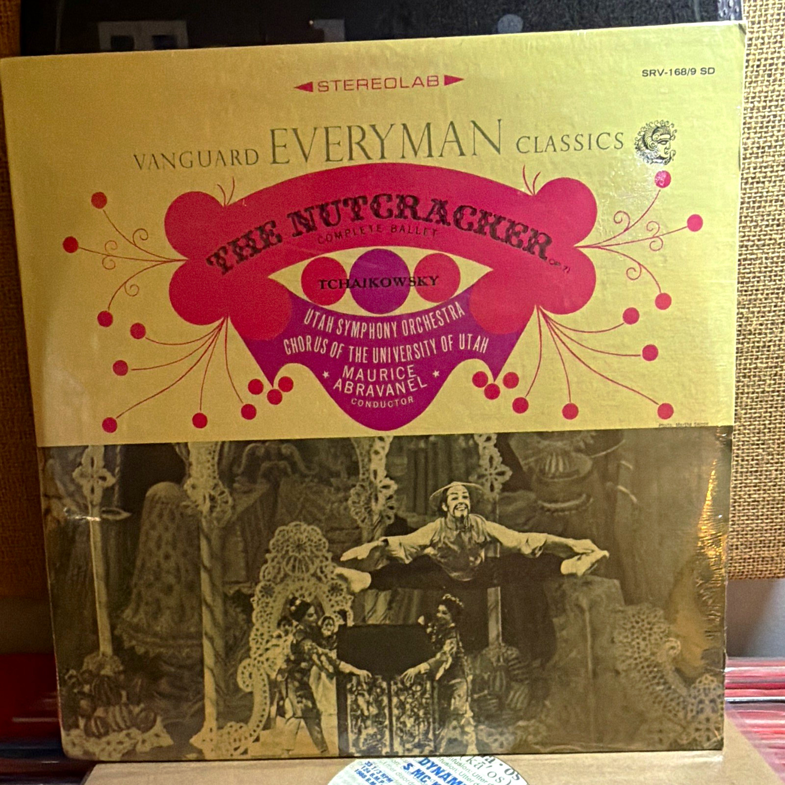 Tchaikovsky The Nutcracker Ballet Op. 71 Complete LP Vanguard SRV-168/9 SD