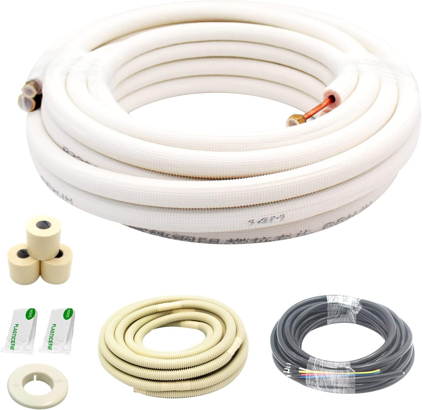 25Ft Length Mini Split Line Set,1/4\