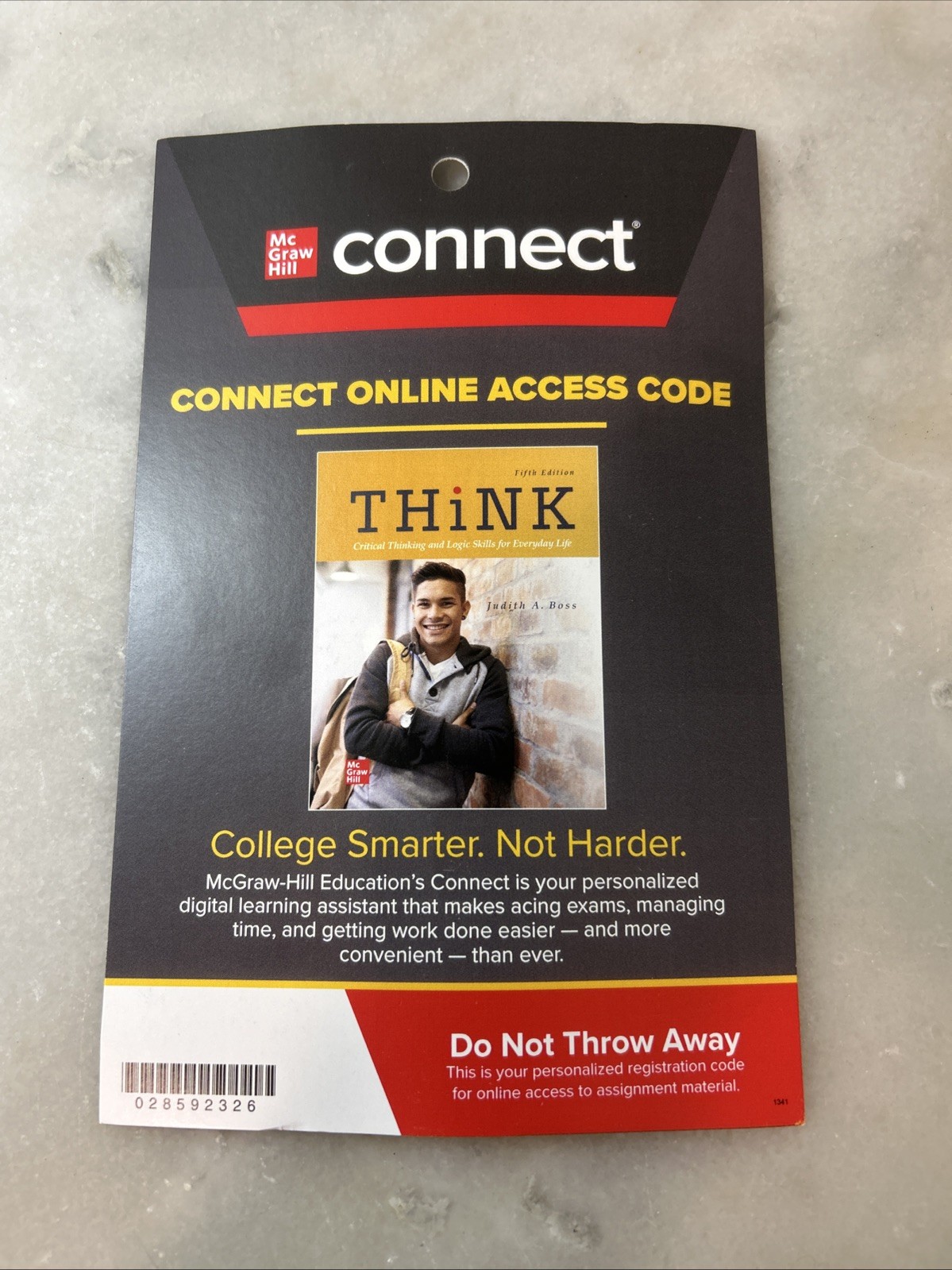 Connect Access Card for THiNK - McGraw Hill - New And Unused