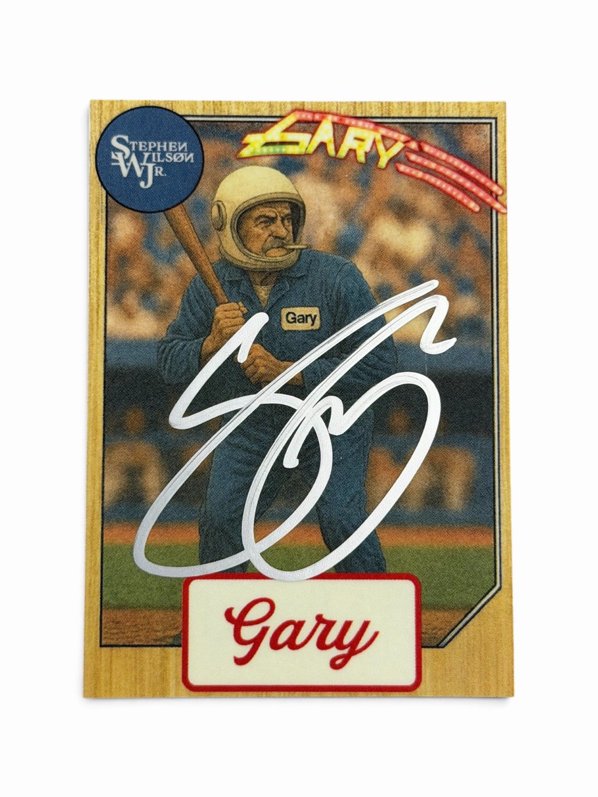 Stephen Wilson Jr Signed Gary Baseball Card PSA Authentic Country Star Rare Hot Stephen Wilson Jr Signed Gary Baseball Card PSA Authentic Country Star Rare Hot