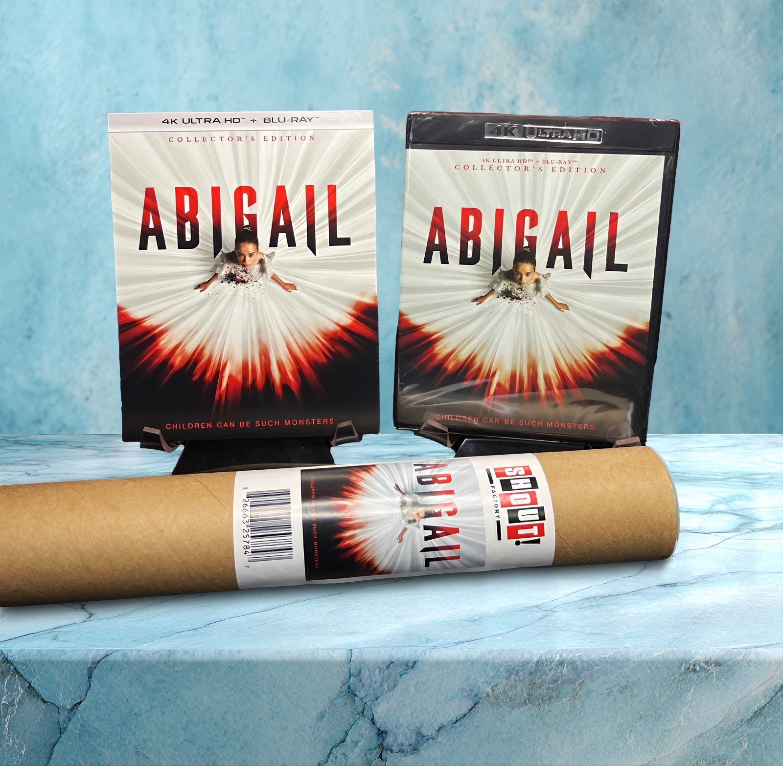 Abigail (4K + Blu-ray + Slipcover + LE Poster) Factory Sealed