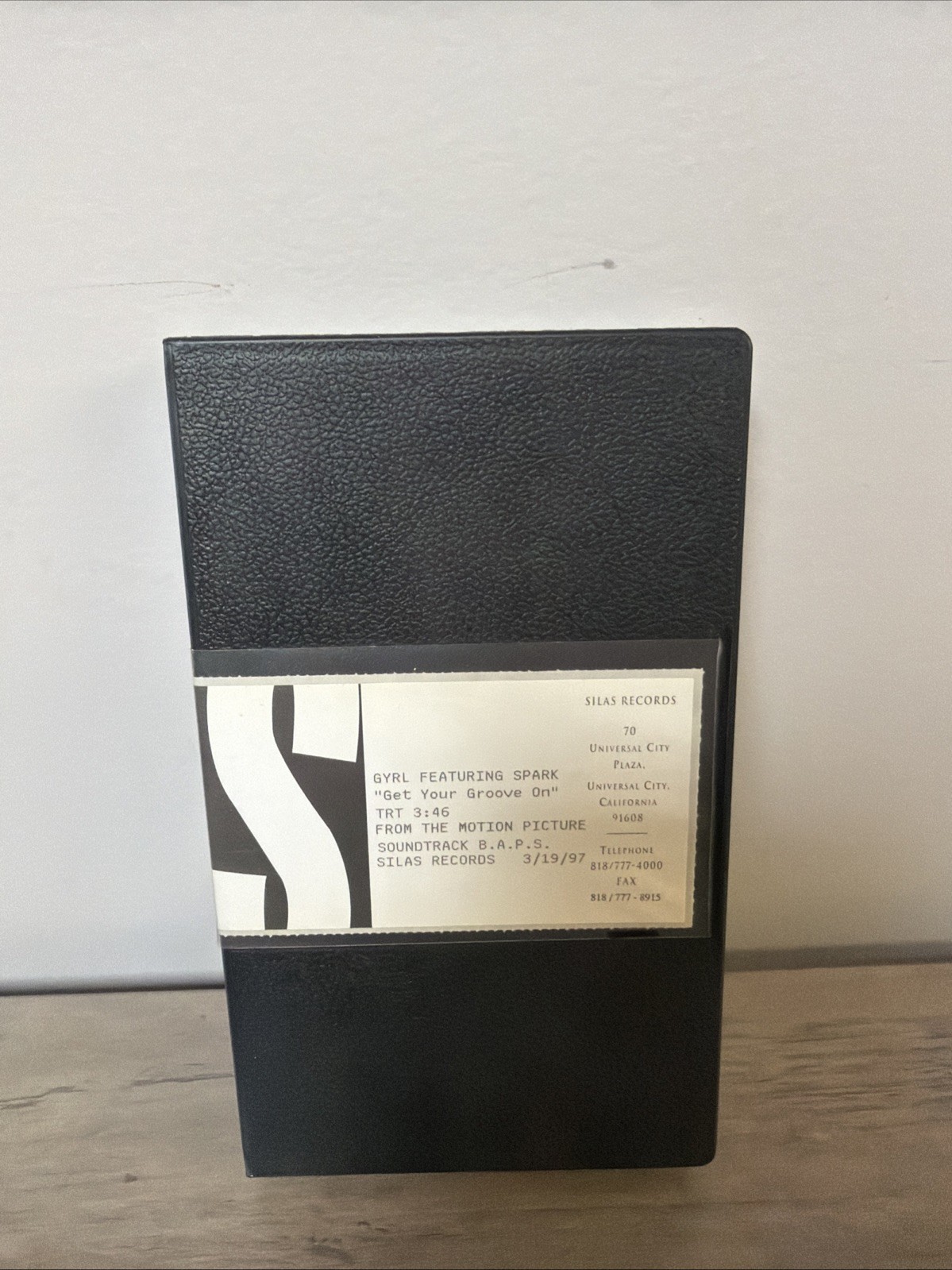 Silas Records Gyrl Ft Spark “Get Your Groove On” VHS Tape From Motion Picture