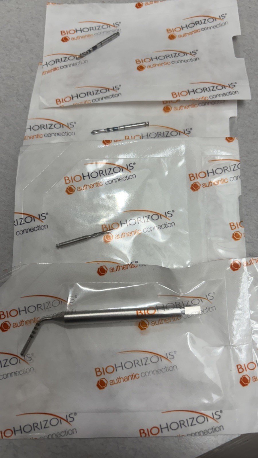  BioHorizons New lot of 11 items  Depth probe, implants analogs, tapered drills.