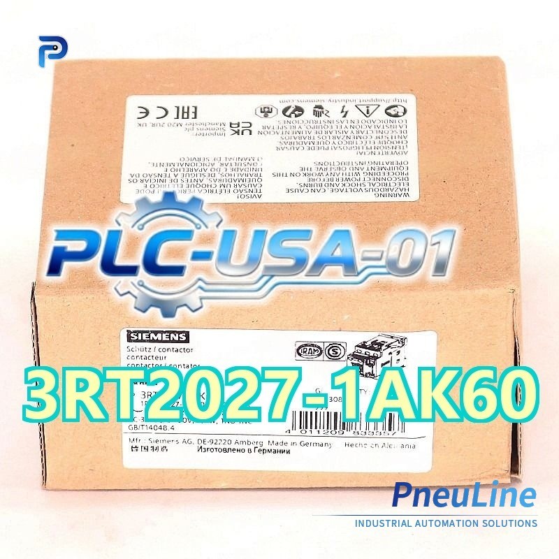 3RT2027-1AK60 1PCS New SIEMENS 3RT2 027-1AK60 Contactor Fast Delivery 3RT2027-1AK60 1PCS New SIEMENS 3RT2 027-1AK60 Contactor Fast Delivery