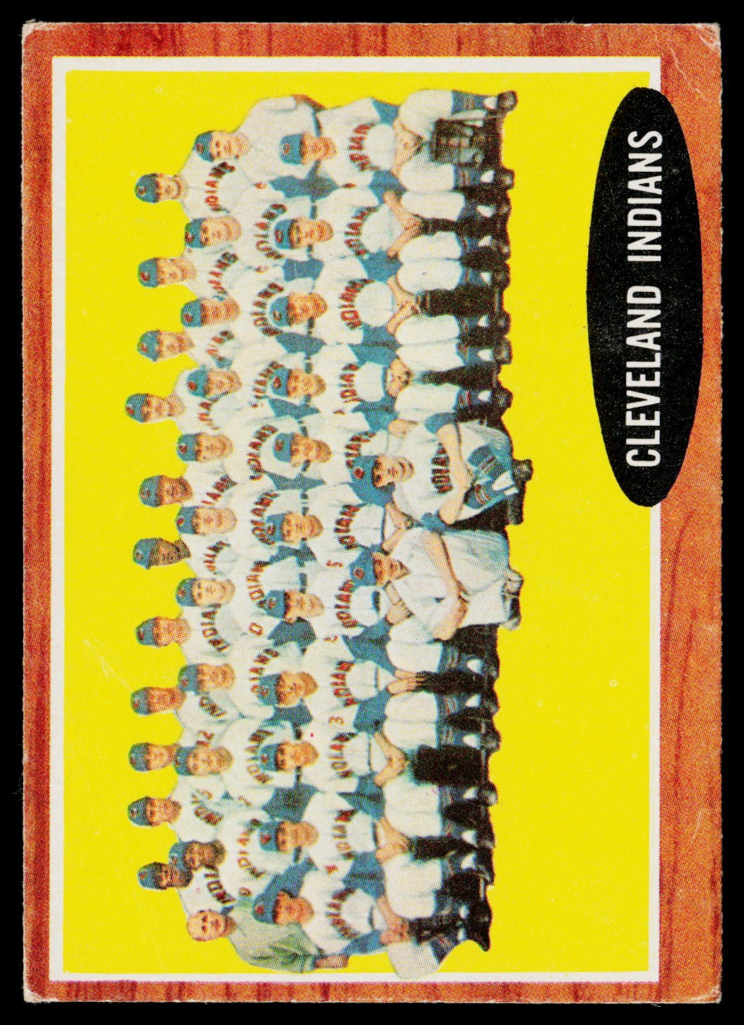 1962 Topps #537 Cleveland Indians