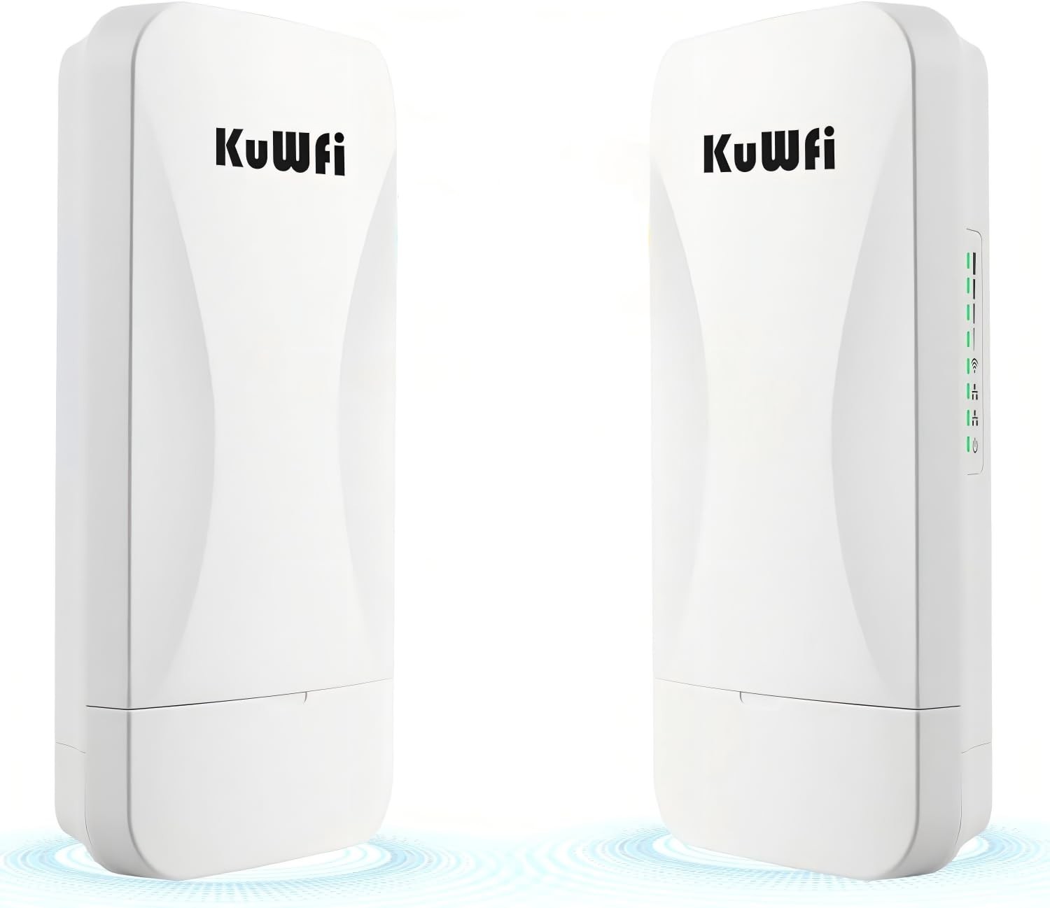 KuWFi Point to Gigabit Wireless Bridge 5.8G 8 x 3.5 x 10 inches, WB5G03
