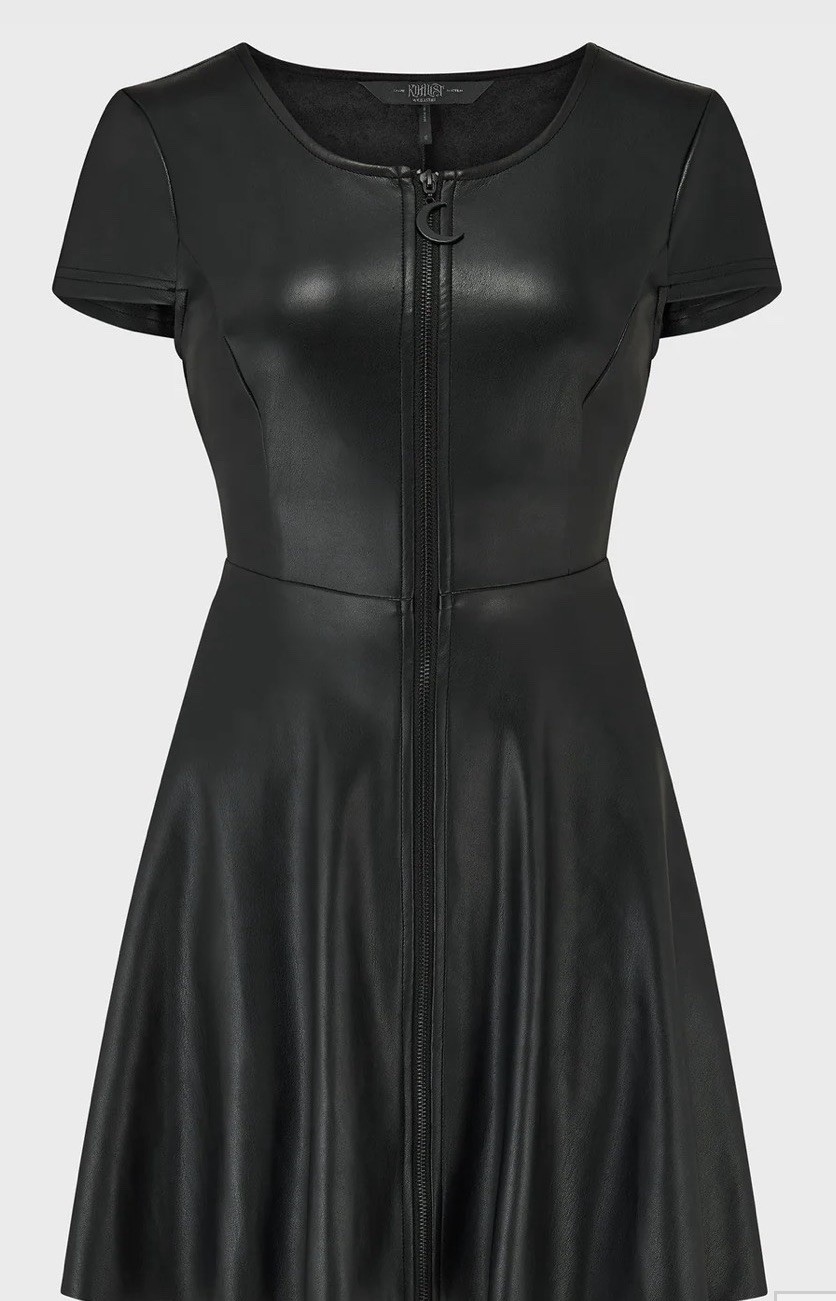 Kihilist Killstar Dark Whisper Dress XXL Faux Leather Black Goth Punk Mesh NWT Kihilist Killstar Dark Whisper Dress XXL Faux Leather Black Goth Punk Mesh NWT