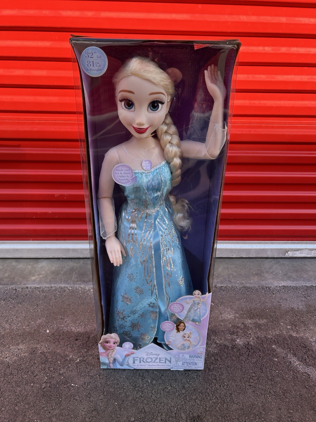 Disney Frozen Light-up Ice & Snow Sings, Pose Arms, Talks Playmate 32