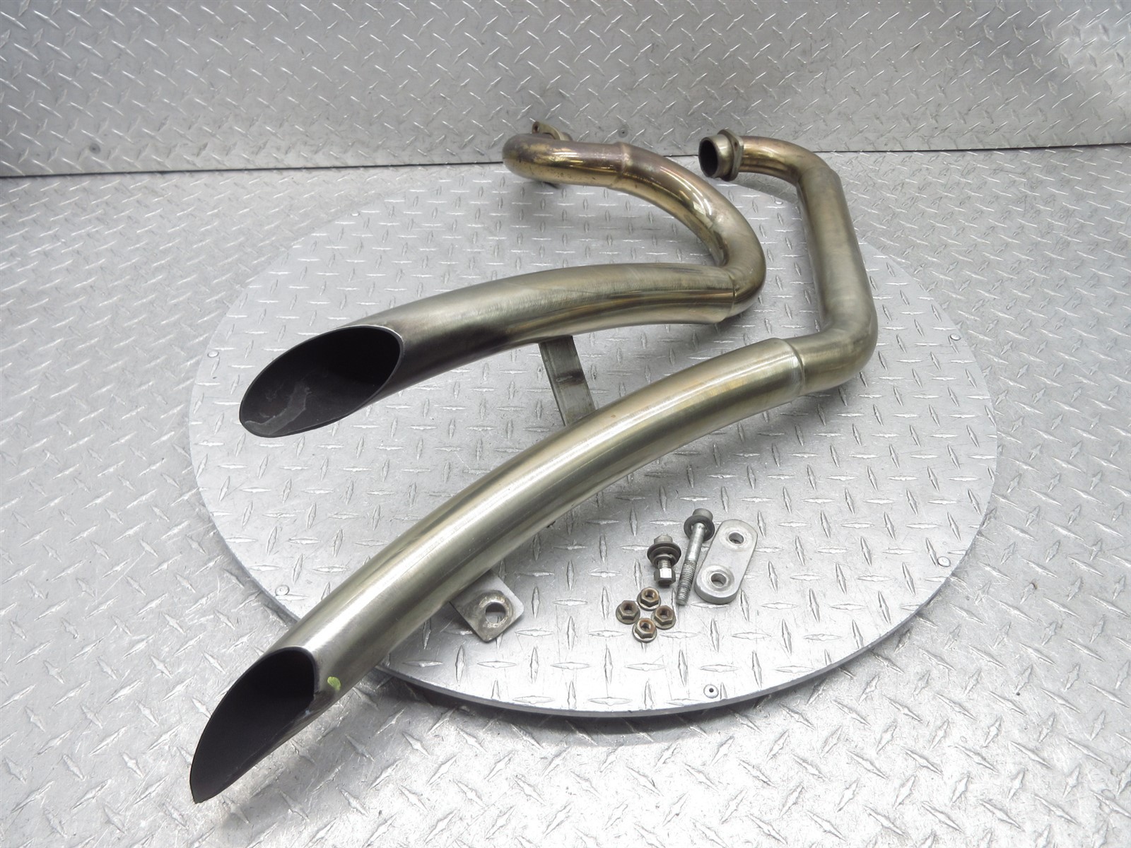 2003 03-05 Victory Vegas California Exhaust Muffler Header Manifold Head Pipe