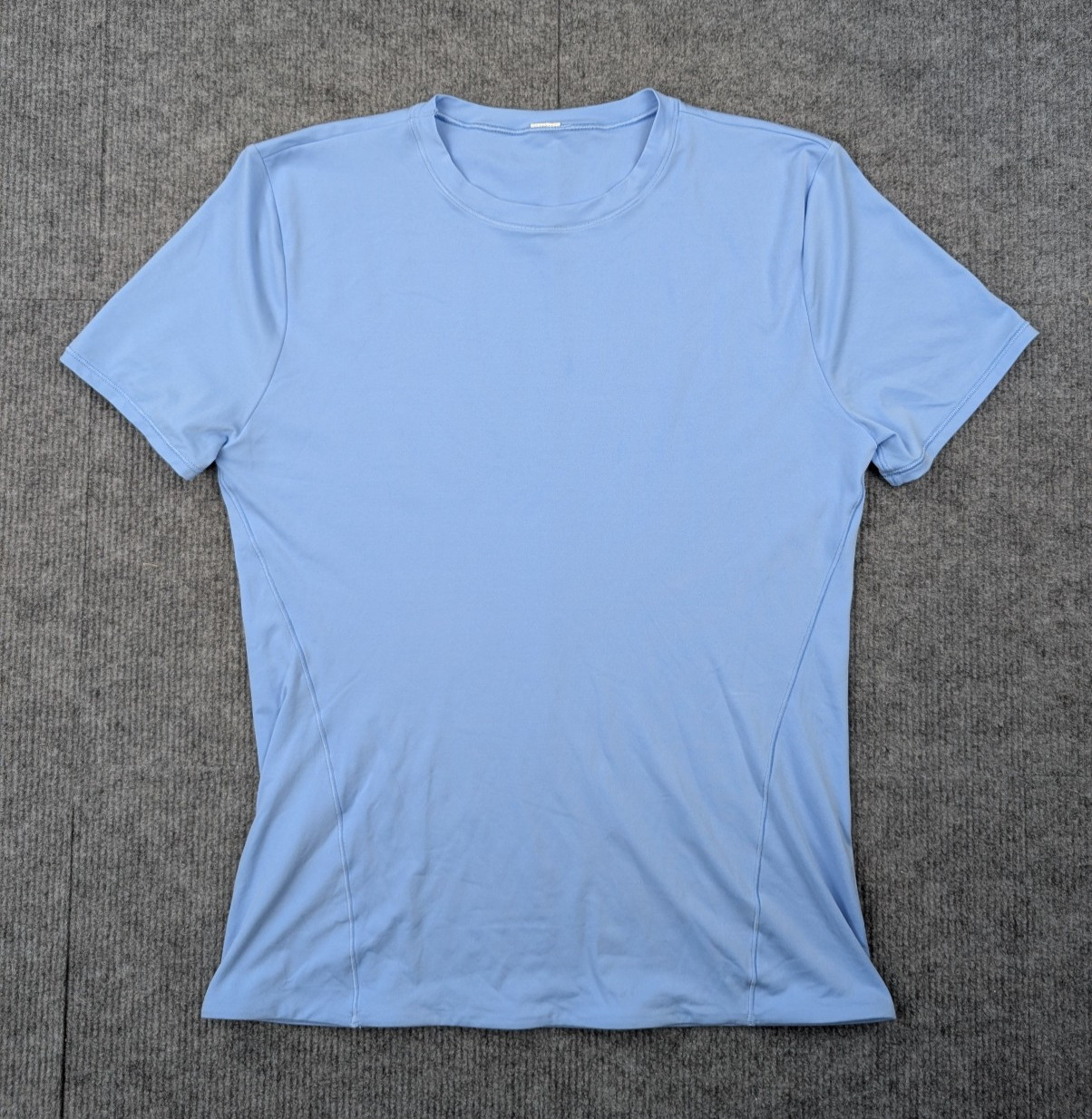 Wundermost Ultra Soft Nulu Hip Length Crewneck Shirt Women Large Blue Athleisure Wundermost Ultra Soft Nulu Hip Length Crewneck Shirt Women Large Blue Athleisure