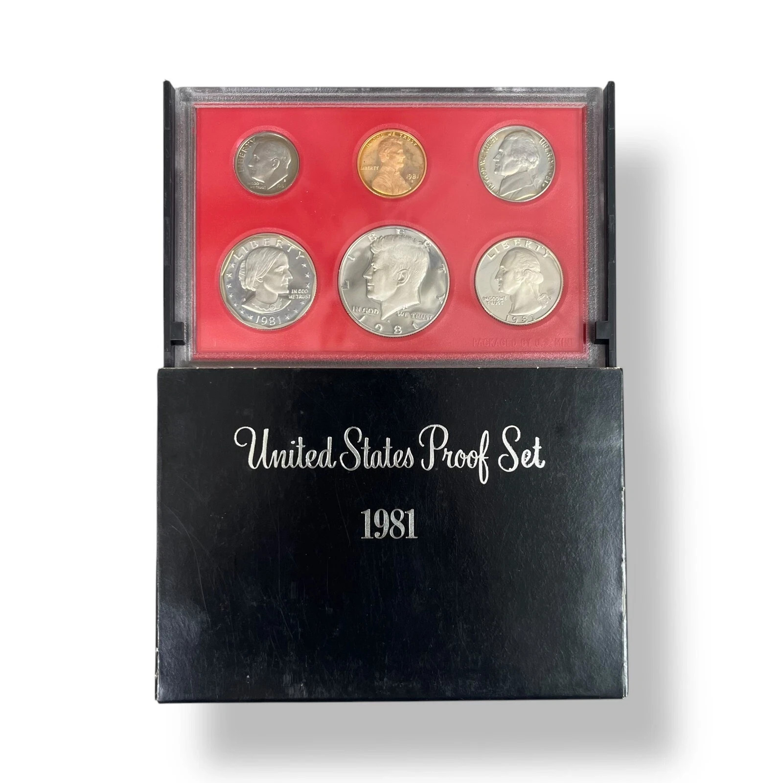 1981 United States Mint Clad Proof Coin Set - As Is
